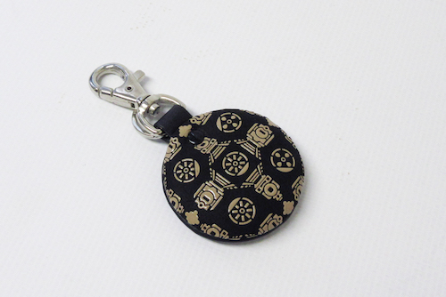 SL柄印伝 キーホルダー