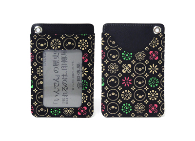 Suicaのペンギン更紗Fleur　パスケース