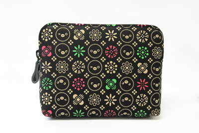 Suicaのペンギン更紗Fleur　ミニポーチ